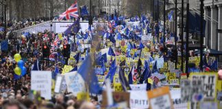 Um milhão de manifestantes contra o ‘Brexit’ desfilaram em Londres