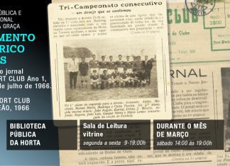 Biblioteca Pública João José da Graça, na Horta, apresenta “Documento Histórico do Mês”