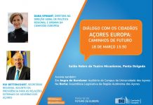 Governo dos Açores promove ‘Diálogo com os Cidadãos’ sobre a Europa, a 18 de março, em Ponta Delgada