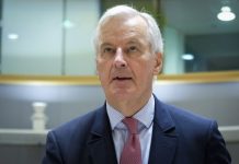 Michel Barnier: Risco de saída sem acordo nunca foi tão elevado, diz negociador-chefe da União Europeia para o Brexit