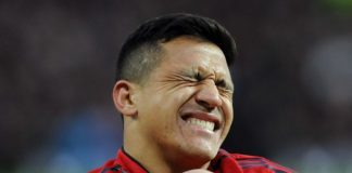 Manchester United revela que Alexis Sánchez vai parar até 6 semanas por lesão