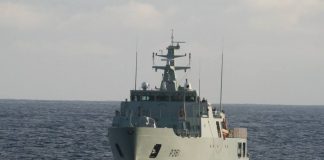 Navio Patrulha Oceânico Figueira da Foz reforça dispositivo naval nos Açores