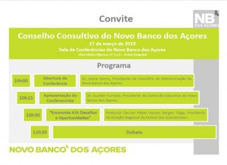 NOVO BANCO DOS AÇORES promove conferência “Economia 4.0: Desafios e Oportunidades”