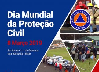 Governo dos Açores assinala Dia Mundial da Proteção Civil a 8 de março, na Graciosa