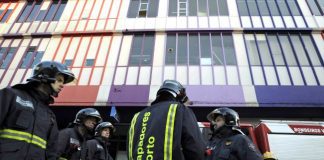 Pessoa desaparecida em incêndio num prédio no Porto encontrada morta