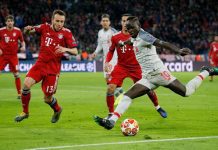 Sadio Mané ‘bisa’ em Munique e Liverpool segue para os ‘quartos