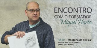Biblioteca Pública Luís da Silva Ribeiro promove encontro com o formador Miguel Horta