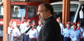 Açores com mais bombeiros e escolas de infantes e cadetes, destaca Rui Luís