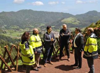 Novo miradouro do Vale das Furnas está concluído