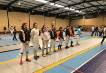 Circuito Juvenil 3 de Iniciados e Cadetes – Clube de Esgrima do Faial representado por três atletas