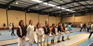 Circuito Juvenil 3 de Iniciados e Cadetes – Clube de Esgrima do Faial representado por três atletas