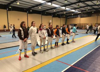 Circuito Juvenil 3 de Iniciados e Cadetes – Clube de Esgrima do Faial representado por três atletas