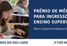 Educação: Medida com marca CDS publicada hoje em Jornal Oficial