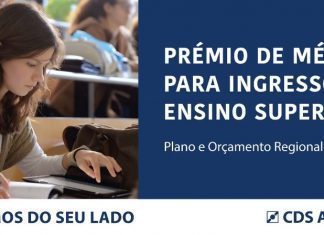 Educação: Medida com marca CDS publicada hoje em Jornal Oficial