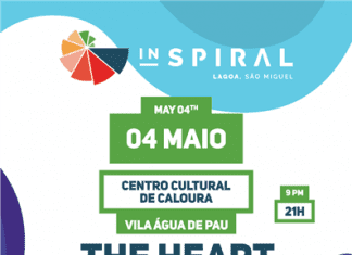 “THE HEART AND THE VOID” DIA 4 DE MAIO NO INSPIRAL NA LAGOA