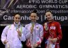 Vasco Cordeiro felicita Sara Silva pela conquista da Medalha de Prata na Taça do Mundo de Ginástica Aeróbica