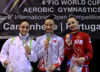 Vasco Cordeiro felicita Sara Silva pela conquista da Medalha de Prata na Taça do Mundo de Ginástica Aeróbica