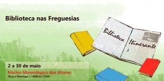 Biblioteca Itinerante nas freguesias de Altares e Biscoitos, na Terceira, em maio