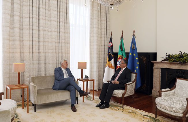 Presidente do Governo recebe o Presidente do CDS/PP Açores