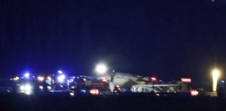 Sobe para 41 o número de mortos no avião que se incendiou na Rússia