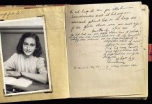 Versão original e completa do “Diário de Anne Frank” publicada pela primeira vez