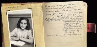 Versão original e completa do “Diário de Anne Frank” publicada pela primeira vez