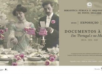 Biblioteca Pública e Arquivo Regional de Ponta Delgada inaugura exposição “Documentos à Mesa em Portugal e no Mundo, sécs. XIX-XXI”