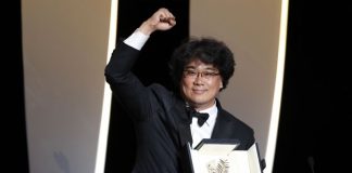 Palma de Ouro de Cannes para o filme “Parasite” do sul-coreano Bong Joon-ho