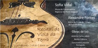Alexandre Fontes e Sofia Vidal em Recital de Viola da Terra
