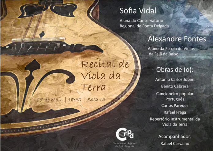 Recital de Viola da Terra CARTAZ