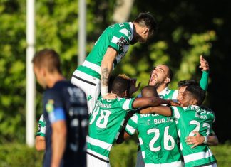 8-1. Sporting goleia Belenenses no Jamor com ‘hat-trick’ de Bruno Fernandes