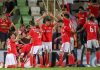 Benfica vence Rio Ave e fica a um ponto do título