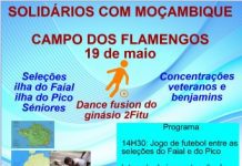 “Solidários com Moçambique” – Futebol Clube dos Flamengos organiza jornada de solidariedade