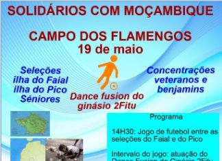 “Solidários com Moçambique” – Futebol Clube dos Flamengos organiza jornada de solidariedade