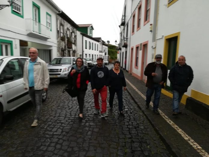 Eleições Europeias - Cátia Banadatti candidata da CDU visitou a ilha do Pico