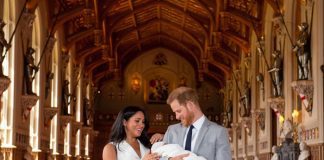 Meghan Markle e príncipe Harry apresentam bebé real