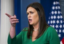 Trump anuncia saída de Sarah Sanders, porta-voz da Casa Branca