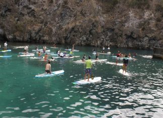 LAGOA RECEBE I ENCONTRO DE STAND UP PADDLE