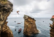 RED BULL CLIFF DIVING WORLD SERIES 2019: JÁ SE SALTOU NO ILHÉU DE VILA FRANCA DO CAMPO