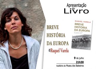 Museu do Pico acolhe apresentação do livro “Breve História da Europa”, de Raquel Varela
