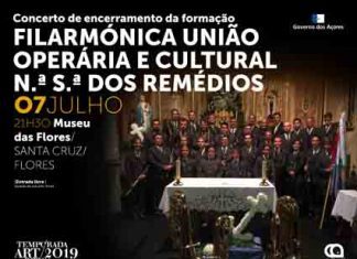 Museu das Flores acolhe concerto de encerramento da formação da Filarmónica União Operária e Cultural Nossa Senhora dos Remédios