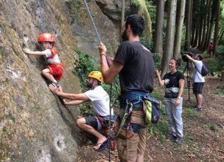 OPEN DAY DEU A CONHECER ESCALADA NA LAGOA
