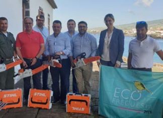 Governo dos Açores entrega 44 equipamentos de apoio à limpeza e manutenção da rede hidrográfica