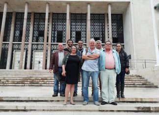 Eleições de 6 de outubro – CDU entrega lista de candidatos às eleições legislativas nacionais no tribunal de Ponta Delgada
