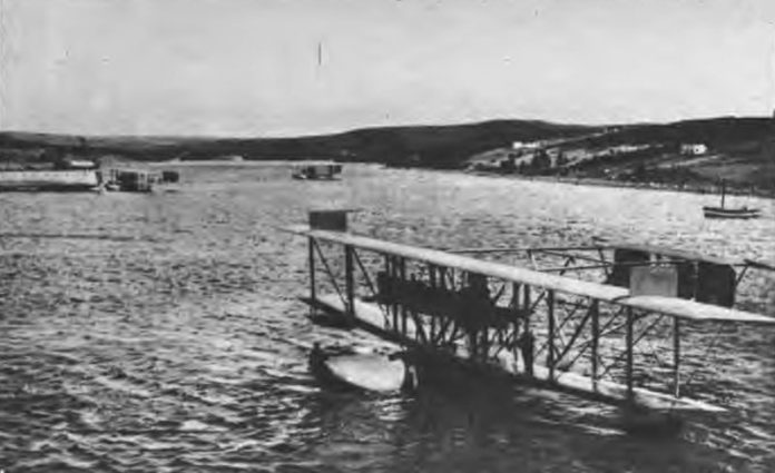 1919-05-16 Os Três Hidroaviões Nancy's em Trespassey Bay