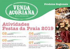 Venda Açoriana nas Festas da Praia 2019