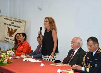 Teresa Machado Luciano destaca responsabilidade acrescida do Corpo de Bombeiros de Ponta Delgada no socorro à população