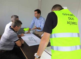 Requalificação da entrada nascente das Capelas, em São Miguel, teve início hoje