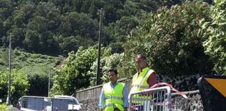 Reabilitação de troço de estrada regional em São Jorge terá início de imediato, assegura Diretor Regional