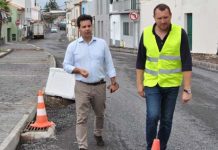 Intervenção na estrada regional em São Roque, em Ponta Delgada, beneficia peões e automobilistas, salienta Diretor Regional